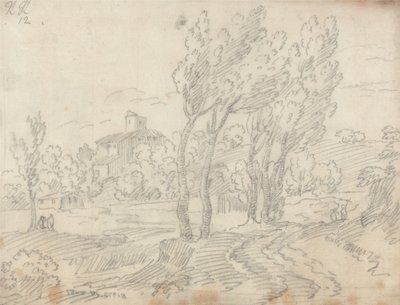 Convent of Monte Olivetto near Florence by John Robert Cozens